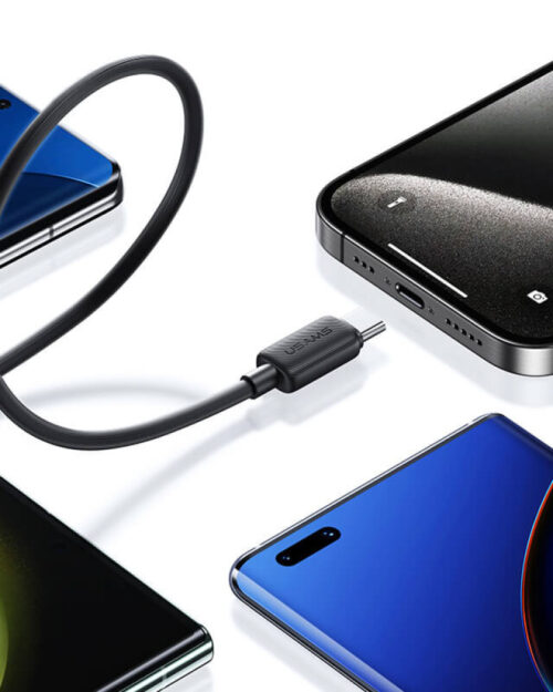 USAMS - KY Series - Type-C to Type-C - 60W Striped Charging & Data Cable - Image 10
