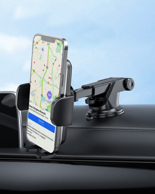Hoco CA95 Polaris Premium Universal Suction Car Dash Holder - Image 3