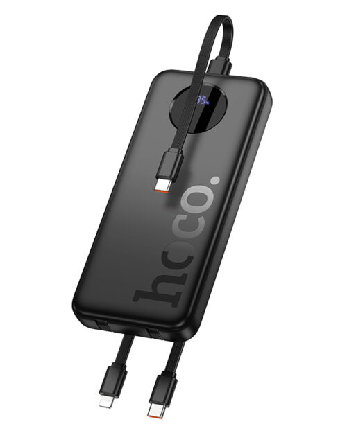 Hoco J132 Sabio 22.5W+PD20W Fully Compatible PowerBank with 3 Cables (10000mAh) - Image 3