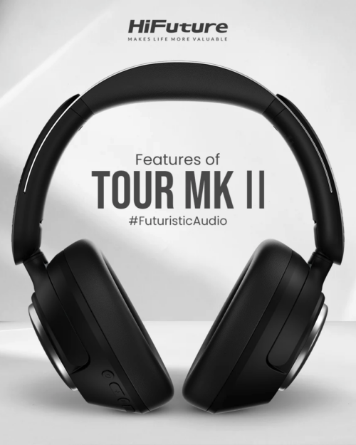 HiFuture Tour Mk II Hybrid ANC Headphones - Image 1