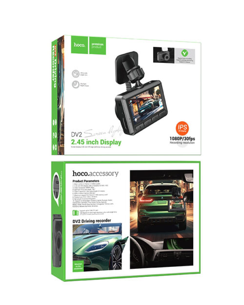 Hoco DV2 Dash Cam Driving Recorder - Image 4