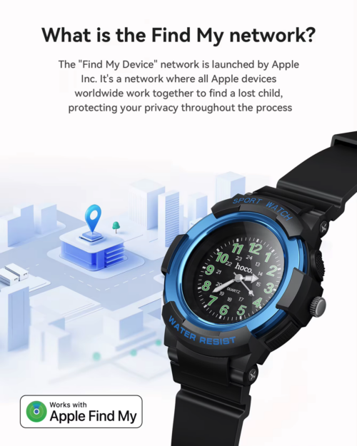 Hoco E112 Kids Quartz Anti-Lost Device Watch - Image 5