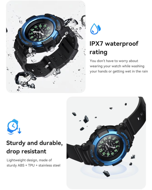 Hoco E112 Kids Quartz Anti-Lost Device Watch - Image 3