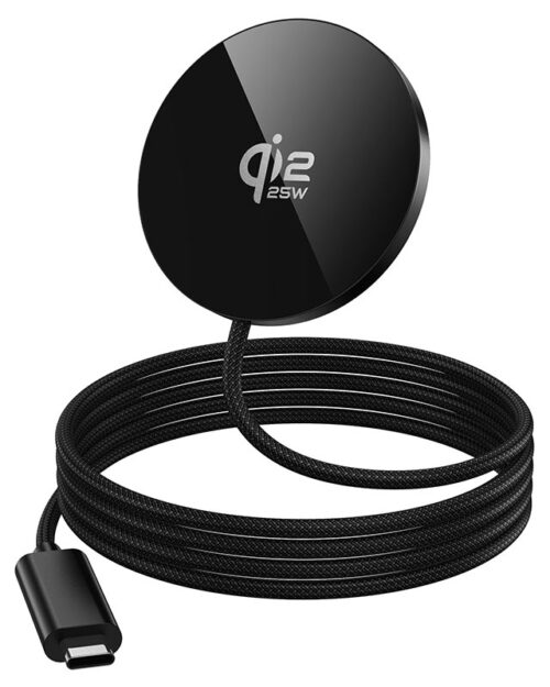 Hoco CW63 Pro Fast Qi2.2 Magnetic Wireless Fast Charger 25W - Image 2
