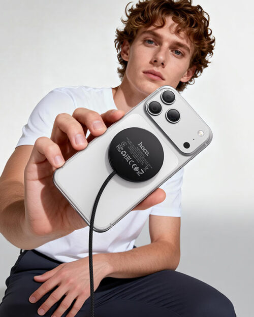 Hoco CW63 Pro Fast Qi2.2 Magnetic Wireless Fast Charger 25W - Image 9