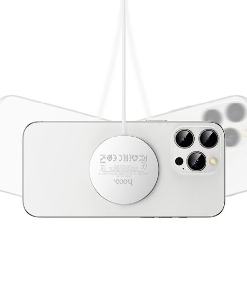 Hoco CW63 Pro Fast Qi2.2 Magnetic Wireless Fast Charger 25W - Image 7