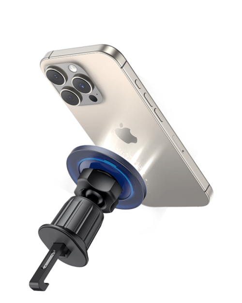 USAMS - Magnetic Car Phone Holder - ZJ081 - Blue - Image 3